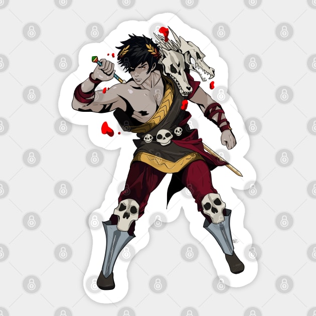 Zagreus Sticker by GeekRepository